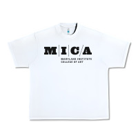 White Maryland Institute College of Art Urban Heavy Tee - linhVisuals