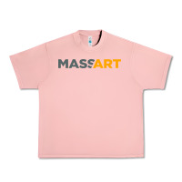 Salmon Massachusetts College of Art and Design Urban Heavy Tee - linhVisuals