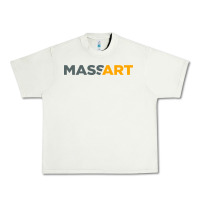 Pistachio Massachusetts College of Art and Design Urban Heavy Tee - linhVisuals