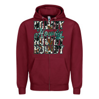 Burgundy Howdy Cowhide Turquoise Zipper Hoodie - Jasminsmagicworld