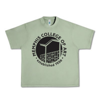 Oil Green Memphis College of Art Urban Heavy Tee - linhVisuals