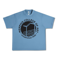 Pebble Blue Memphis College of Art Urban Heavy Tee - linhVisuals
