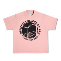Salmon Memphis College of Art Urban Heavy Tee - linhVisuals