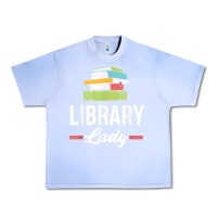 Grape Ice womens funny library lady librarian library assistant t shirt Urban Heavy Tee - linhVisuals