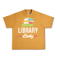 Peanut Butter womens funny library lady librarian library assistant t shirt Urban Heavy Tee - linhVisuals