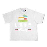 Lunar Rock womens funny library lady librarian library assistant t shirt Urban Heavy Tee - linhVisuals