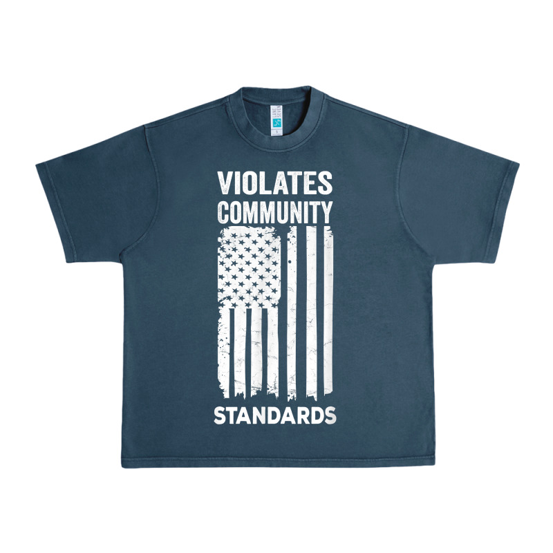 Violates Community Standards Apparel Community T Shirt Urban Heavy Tee by linhVisuals | Teevron