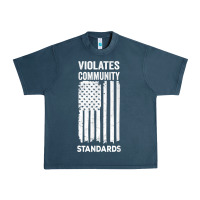 Midnight Navy violates community standards apparel community t shirt Urban Heavy Tee - linhVisuals