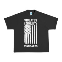 Pigment Black violates community standards apparel community t shirt Urban Heavy Tee - linhVisuals