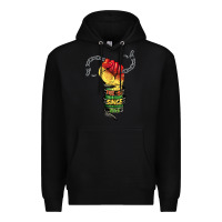 Black free ish since 1865 Premium Hoodie - BarkalooDesign