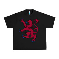 Black lion rampant of scotland, royal banner, royal arms, scottish pride Urban Heavy Tee - linhVisuals