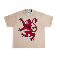 French Oak lion rampant of scotland, royal banner, royal arms, scottish pride Urban Heavy Tee - linhVisuals