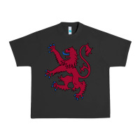 Pigment Black lion rampant of scotland, royal banner, royal arms, scottish pride Urban Heavy Tee - linhVisuals