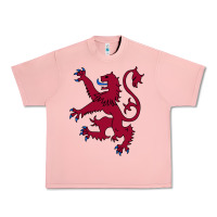 Salmon lion rampant of scotland, royal banner, royal arms, scottish pride Urban Heavy Tee - linhVisuals