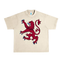 Sandshell lion rampant of scotland, royal banner, royal arms, scottish pride Urban Heavy Tee - linhVisuals