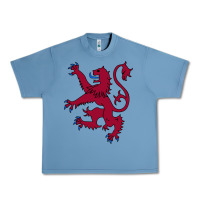 Pebble Blue lion rampant of scotland, royal banner, royal arms, scottish pride Urban Heavy Tee - linhVisuals