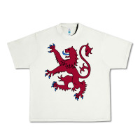 Pistachio lion rampant of scotland, royal banner, royal arms, scottish pride Urban Heavy Tee - linhVisuals
