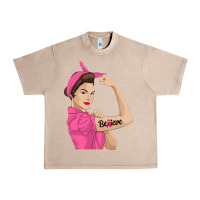 French Oak believe cancer awareness women gift Urban Heavy Tee - linhVisuals