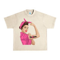 Sandshell believe cancer awareness women gift Urban Heavy Tee - linhVisuals