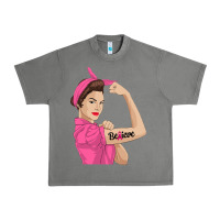 Tornado believe cancer awareness women gift Urban Heavy Tee - linhVisuals