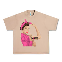 Burro believe cancer awareness women gift Urban Heavy Tee - linhVisuals