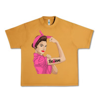 Peanut Butter believe cancer awareness women gift Urban Heavy Tee - linhVisuals
