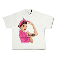 Pistachio believe cancer awareness women gift Urban Heavy Tee - linhVisuals