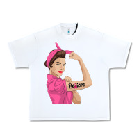 White believe cancer awareness women gift Urban Heavy Tee - linhVisuals