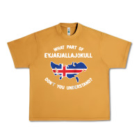 Peanut Butter what part of eyjafjallajökull don't you understand raglan baseball te Urban Heavy Tee - linhVisuals