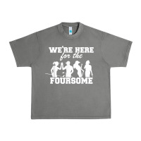 Tornado we're here for the foursome funny sarcasm golf lover golfer t shirt Urban Heavy Tee - linhVisuals