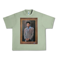 Oil Green seinfeld the kramer portrait t shirt Urban Heavy Tee - linhVisuals