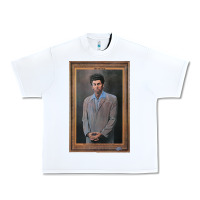 White seinfeld the kramer portrait t shirt Urban Heavy Tee - linhVisuals