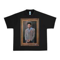 Black seinfeld the kramer portrait t shirt Urban Heavy Tee - linhVisuals