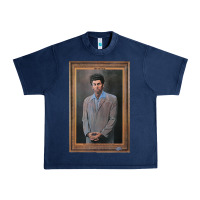 Navy seinfeld the kramer portrait t shirt Urban Heavy Tee - linhVisuals