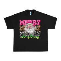 Black merry merry merry christmas Urban Heavy Tee - CowhideDigitalArt