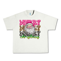 Pistachio merry merry merry christmas Urban Heavy Tee - CowhideDigitalArt