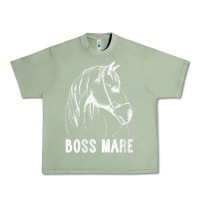 Oil Green womens boss mare horseback riding equestrians men horse women gift v n Urban Heavy Tee - linhVisuals