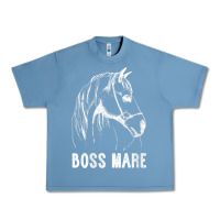 Pebble Blue womens boss mare horseback riding equestrians men horse women gift v n Urban Heavy Tee - linhVisuals