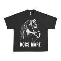 Pigment Black womens boss mare horseback riding equestrians men horse women gift v n Urban Heavy Tee - linhVisuals