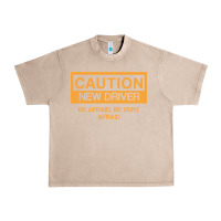 French Oak caution new student driver funny Urban Heavy Tee - linhVisuals
