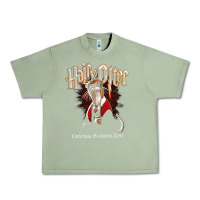 Oil Green hairy otter [tb] Urban Heavy Tee - linhVisuals