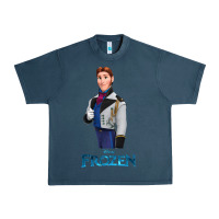 Midnight Navy hans frozen Urban Heavy Tee - linhVisuals