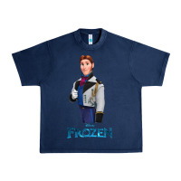 Navy hans frozen Urban Heavy Tee - linhVisuals