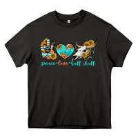 Asphalt peace love bull skull bbs Heavy Core Tee - BundleAndBundleShop