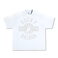 White rocky boxing club Urban Heavy Tee - linhVisuals