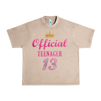 French Oak official 13 teenager cute 13th birthday ideas for girls t shirt Urban Heavy Tee - linhVisuals