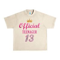 Sandshell official 13 teenager cute 13th birthday ideas for girls t shirt Urban Heavy Tee - linhVisuals