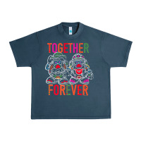 Midnight Navy mr. & mrs. potato head day of the dead together forever premium t shir Urban Heavy Tee - linhVisuals
