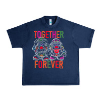 Navy mr. & mrs. potato head day of the dead together forever premium t shir Urban Heavy Tee - linhVisuals