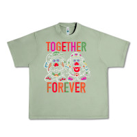 Oil Green mr. & mrs. potato head day of the dead together forever premium t shir Urban Heavy Tee - linhVisuals